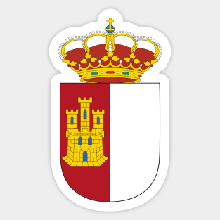 Coat of arms of Castilla–La Mancha Sticker